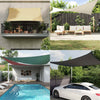 Parasole a Vela Oxford Rettangolare 2×3 m Blu