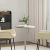 vidaXL Marble Table Top, 50 cm Diameter, Grey
