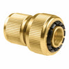 Cellfast 19 mm Brass Quick Hose Connector, Golden