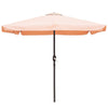 Sombrilla Monty alu Beige Aluminio 250 x 250 x 244 cm