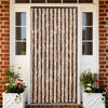 vidaXL Zanzariera Beige e Marrone Chiaro 100x220 cm Ciniglia