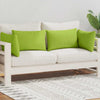 vidaXL Cuscini da Esterno 4 pz 60x40 cm Verde Mela