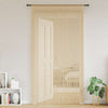 vidaXL Tende a Fili in Poliestere 100 x 250 cm Beige (Set da 2)