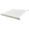 vidaXL Tendone Parasole di Ricambio in Poliestere 5x3 m Crema