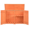vidaXL Caseta para Herramientas de Madera 128x42x91 cm Marrón