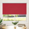 Tenda a Rullo Oscurante vidaXL Rossa - Tessuto 160x175 cm
