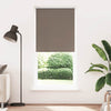 vidaXL Tenda a rullo oscurante 104,4x230 cm Tessuto Larghezza 100 cm caffè