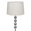 vidaXL Lampada da Pavimento con 4 Sfere, Poliestere, H 1560 mm, Bianco