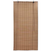 Tende a Rullo in Bambù Marrone 120x160 cm