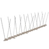 vidaXL Set Dissuasori per Uccelli e Piccioni 6 pz 2 File 3 m