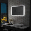 vidaXL LED Wall Mirror for Bathroom 100x60 cm