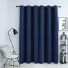 vidaXL Tenda Oscurante con Anelli in Metallo Blu 290x245 cm