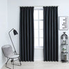 vidaXL Tende Oscuranti con Ganci 2 pz Antracite 140x245 cm