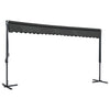 vidaXL Tenda Parasole con Piedistallo 500x300 cm Antracite