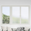 vidaXL Pellicola per Finestra in PVC a Strisce Smerigliate 90 cm x 100 m