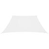 vidaXL Toldo vela Trapezoidal Tejido Oxford con recubrimiento de PU 3/5x4 m Blanco