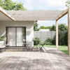 vidaXL Paravento Verticale in Tessuto Oxford 60 x 800 cm Bianco