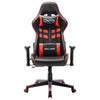 vidaXL Sedia da Gaming Rossa e Nera in Similpelle