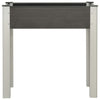 vidaXL Jardinera Elevada de Jardín de WPC 75x40x75 cm Gris