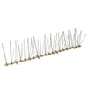 vidaXL Set Dissuasori per Uccelli e Piccioni 20 pz 5 File 10 m