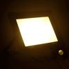 vidaXL Foco LED con Sensor 100 W Blanco Cálido
