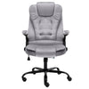vidaXL Sedia da Ufficio Grigio Chiaro in Velluto