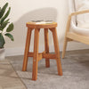 vidaXL Solid Acacia Wood Stool 38x38x45 cm Brown