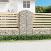 Cesto Gabbione ad Arco 100×50×200/220 cm Ferro Zincato