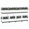 vidaXL Fioriera Rialzata 160x40x71 cm in Polipropilene