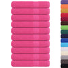 Asciugamani per sauna FROGN 10 pezzi Rosa 80×200 cm 360 g/m²