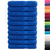 vidaXL Asciugamani Premium SOLUND 10 pz Blu 100x200 cm 600 g/m²