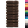 vidaXL Asciugamani Premium SOLUND 10 pz Marrone 50x100 cm 600 g/m²