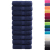 vidaXL Asciugamani per ospiti Premium SOLUND 10 pz Blu navy 30x50 cm 600 g/m²