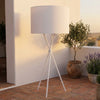 Piantana Treppiede Poliestere 139 cm Bianca