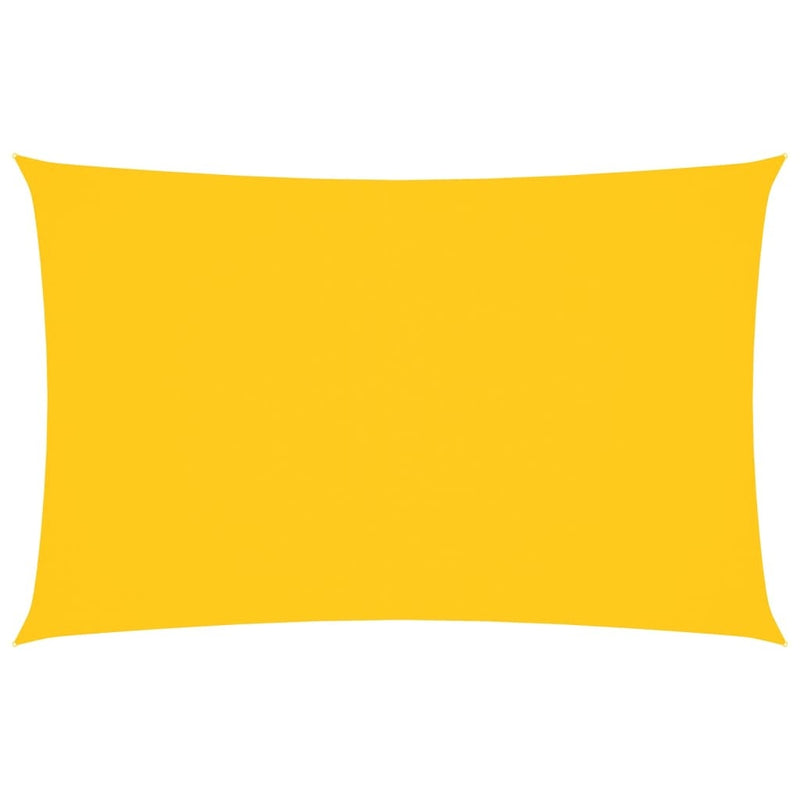 vidaXL Yellow 5x7 m Oxford Fabric Sail Shade - Image 22 of 108