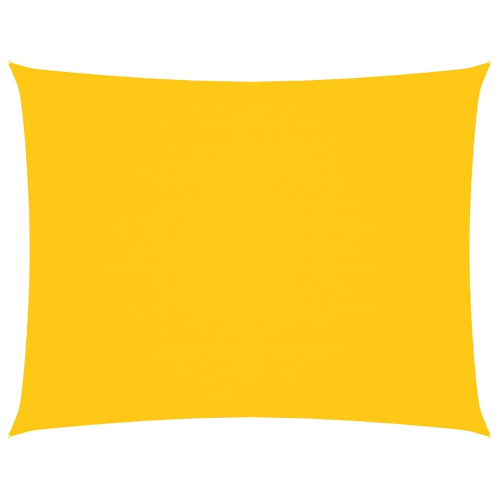 vidaXL Yellow 5x7 m Oxford Fabric Sail Shade - Image 18 of 108