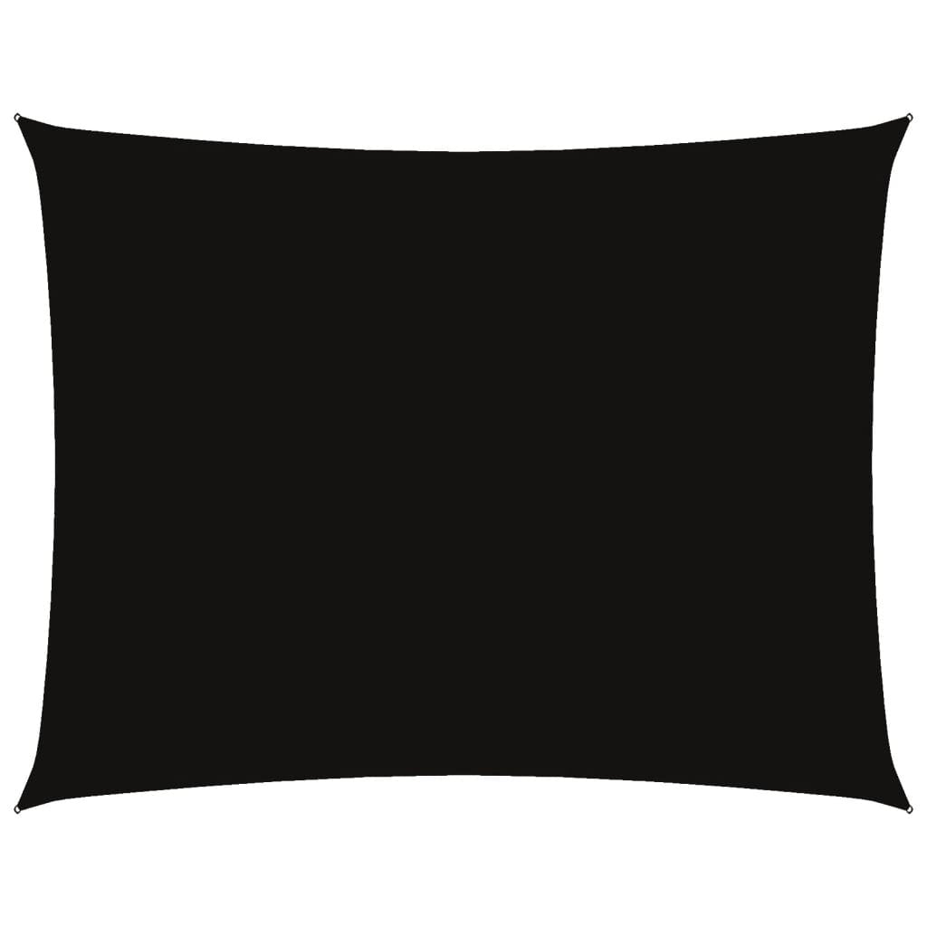 vidaXL 4x6 m Black Oxford Fabric Sail Shade - Image 10 of 54