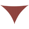 vidaXL Toldo de Vela Triangular de Tela Oxford 3x4x5 m Terracota - Image 6 of 36