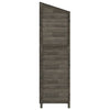 Capanno da Giardino in Legno Massello di Abete 55×52×174,5 cm Antracite - Image 35 of 39