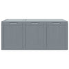 vidaXL Garden Storage Box, Polypropylene, 270 L, 118.5x44.5x51 cm, Grey - Image 31 of 39