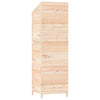 vidaXL Capanno da Giardino in Legno Massello di Abete 55x52x174,5 cm Marrone - Image 11 of 16