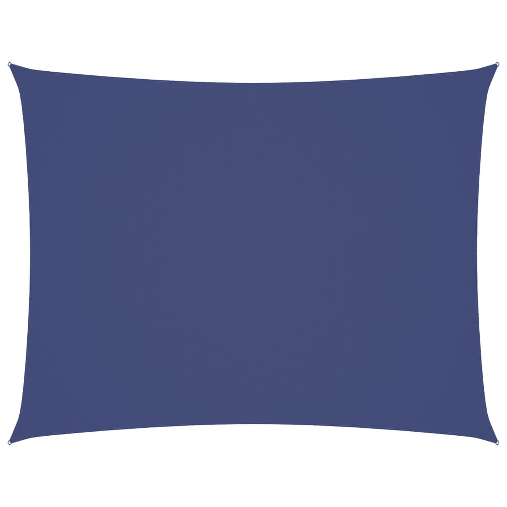 Parasole a Vela Rettangolare in Oxford Rivestito in PU 4×6 m Blu - Image 50 of 58