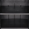 vidaXL Garden Storage Cabinet Black 65x45x172 cm PP Rattan - Image 86 of 89