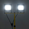 Faretto a LED con Treppiede 2×50 W, 7000 lm, Altezza Regolabile (79-172,5) cm, Nero/Giallo - Image 34 of 34