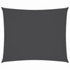 Parasole a Vela Rettangolare in Tessuto Oxford Rivestito PU 3×4 m Antracite - Image 40 of 40