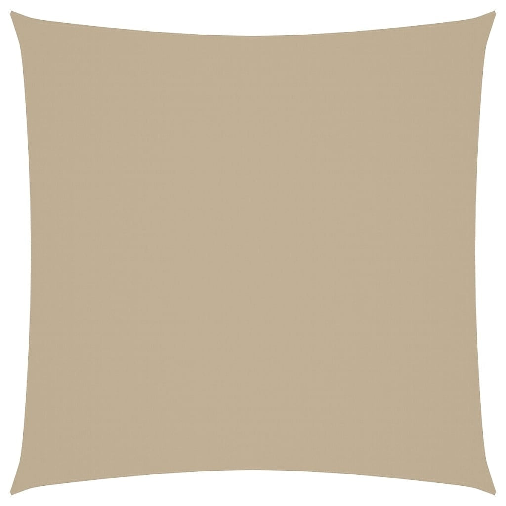Parasole a Vela Quadrato in Tela Oxford con Rivestimento in PU, 7×7 m Beige - Image 3 of 75