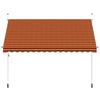 Tenda da Sole Retrattile Manuale 350 cm Arancione e Marrone - Image 3 of 8