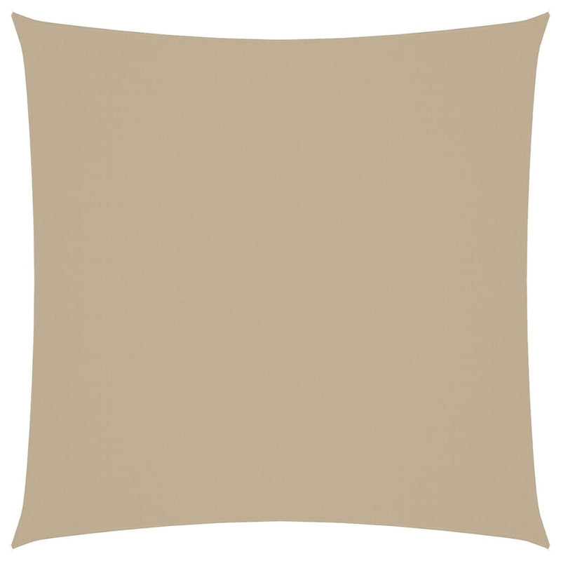 Parasole a Vela Quadrato in Tela Oxford con Rivestimento in PU, 7×7 m Beige - Image 5 of 75