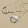 Parasole a Vela Quadrato in Tela Oxford con Rivestimento in PU, 7×7 m Beige - Image 14 of 75