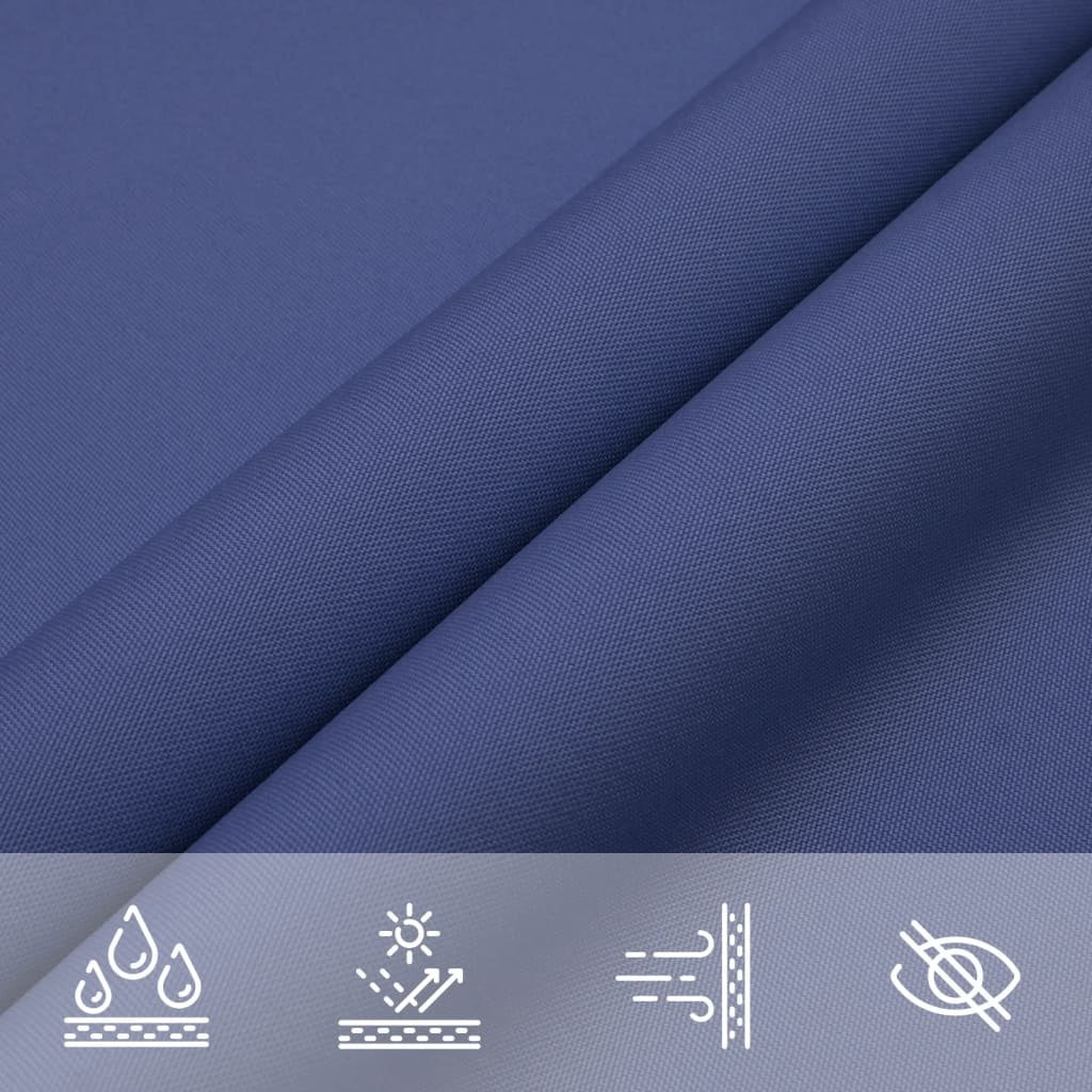 Vela Parasole Quadrata Tessuto Oxford 3,6×3,6 m Blu - Image 17 of 44
